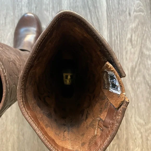 Limited edition Frye for Coach Boots - Picture 7 of 9